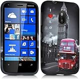lumia 620 windows 10 download Estilo Color unida Seluxion – Carcasa semi rígida para Nokia Lumia 620 con diseño ZA05 + película de protección