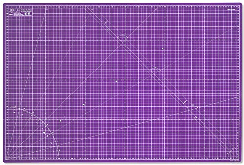 Elan Tapis de Découpe A1 Rose, Planche à Découper 60x90 cm à 5 Couches – vue 2