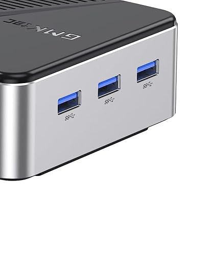 GMKtec Mini PC NAS, G9 Intel N150 Dual Boot Linux+OS Desktop