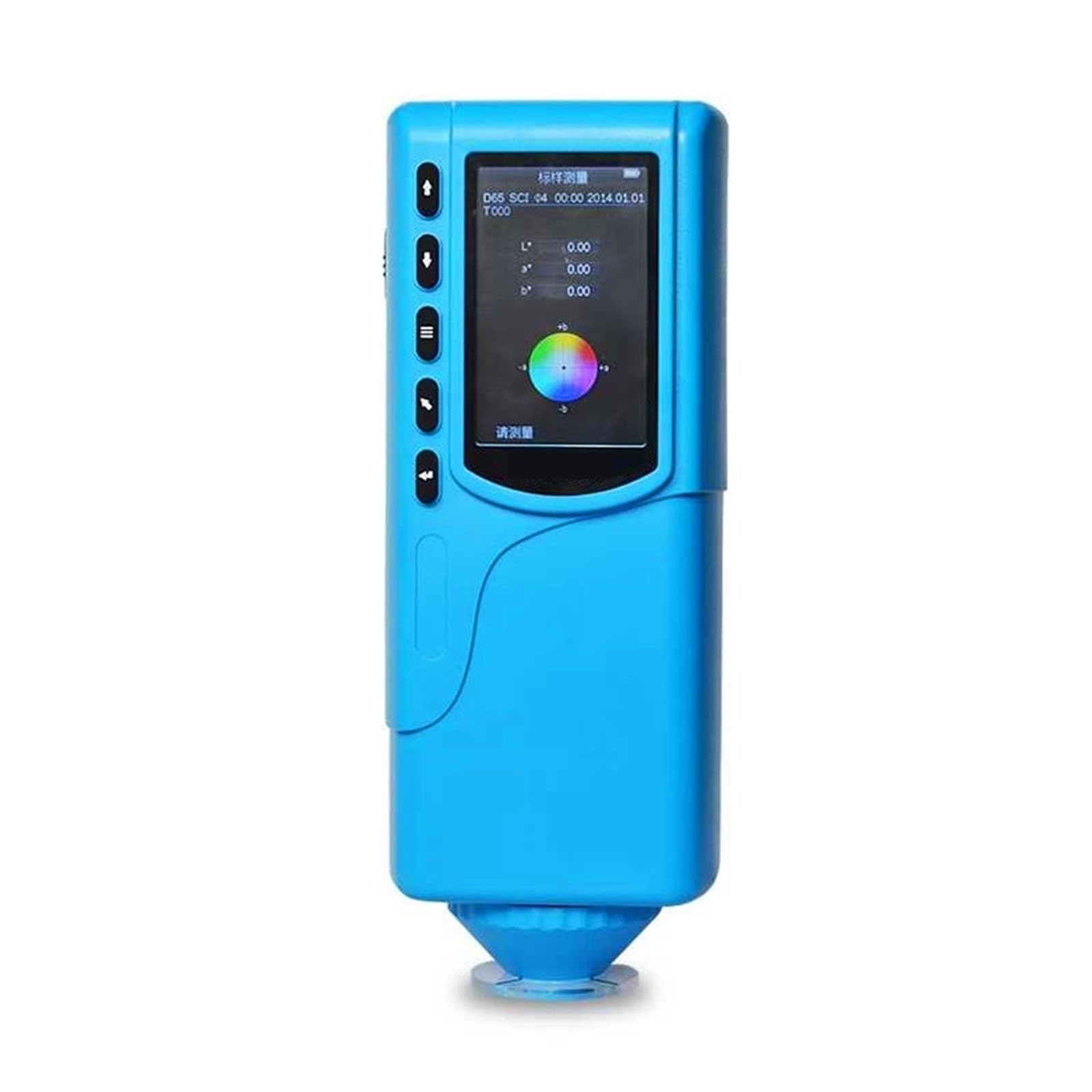 Farbmessgerät Tragbares, Schnittstelle 4 mm Messdurchmesser, digitaler Farbdifferenzmesser, Tester, tragbarer Kolorimeter-Analysator