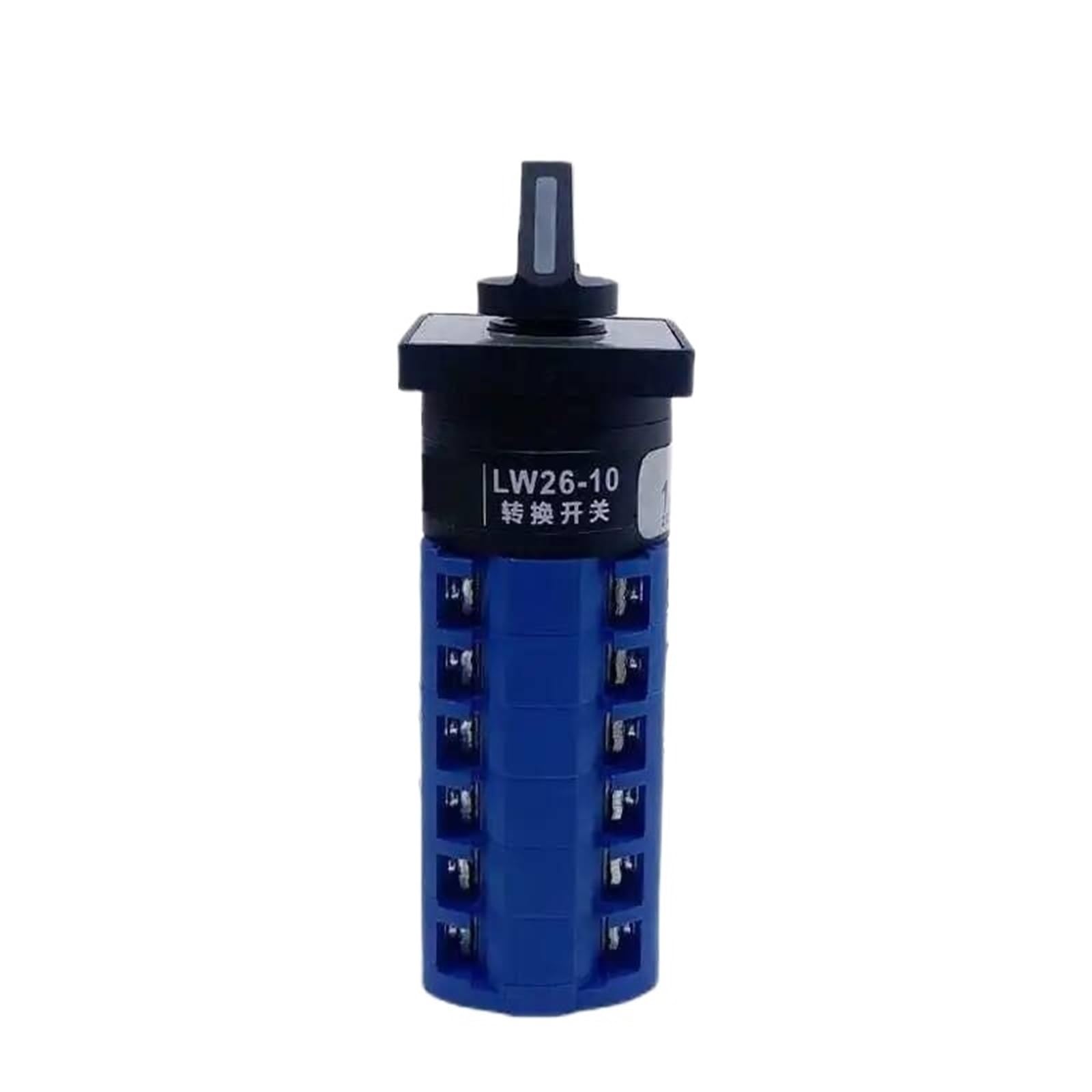 Interruttore rotativo LW26-10/6, apertura 16 mm, 6 fili, alimentazione a 6 vie, segnale di tensione, 1 pezzo