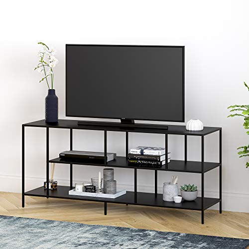 Image of Henn&Hart 55 inch TV Stand for TVs up to 60 inch, Black