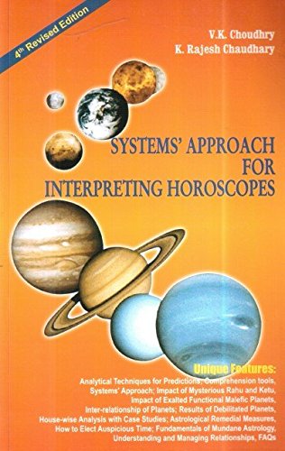 System's Approach for Interpeting Horoscopes 8170820170 Book Cover