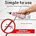 Floor-Fix Pro Easy Squeeze - Extra Strength Adhesive - Fix Loose & Hollow Tiles, Squeaky Wood & Laminate - Includes Built in 5/64” Syringe Tip - No Sealant Gun Required (10.1 Fl Oz)