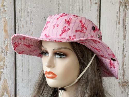 Image of Wide Brim Bucket Hat for Women Girl Men Boy