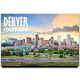 Denver Fridge Magnet Colorado Travel Souvenir