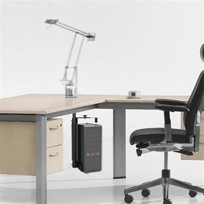 Soporte móvil para CPU con ajuste de altura y giro 360° miniatura 7