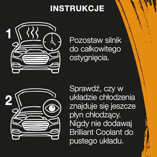 Errecom Brilliant COOLANT, Barwnik UV do Płynu Chłodzącego Auto, 350 ml