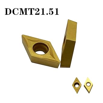 GBJ Carbide Turning Inserts MGMN200, 16ER A60,WNMG431,CCMT060204,DCMT070204 CNC Lathe Insert for Indexable Lathe Turning Tool Holder Insert Replacement, 10 Pieces