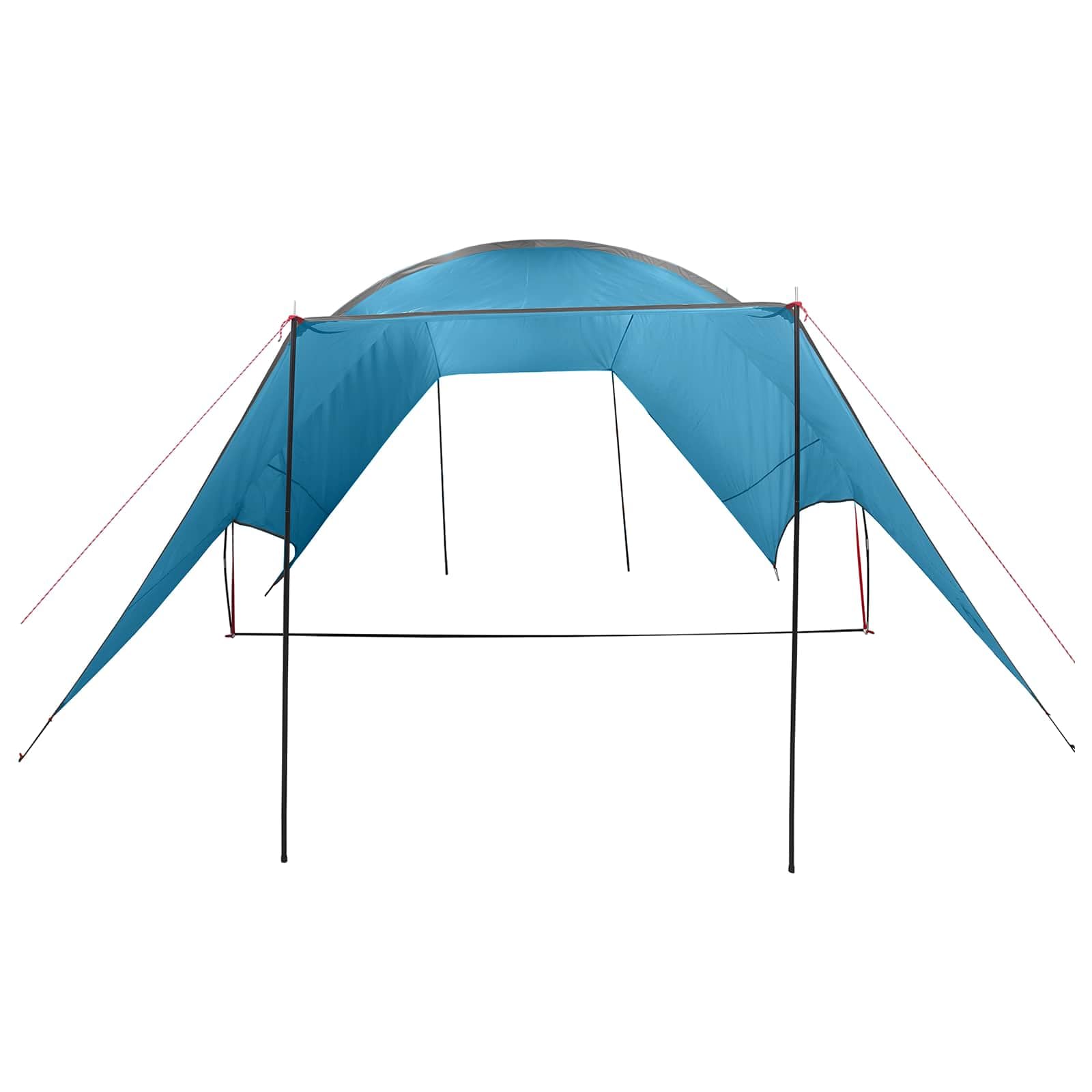 Telo da Campeggio Blu 550 x 400 x 230 cm in Poliestere 185T
