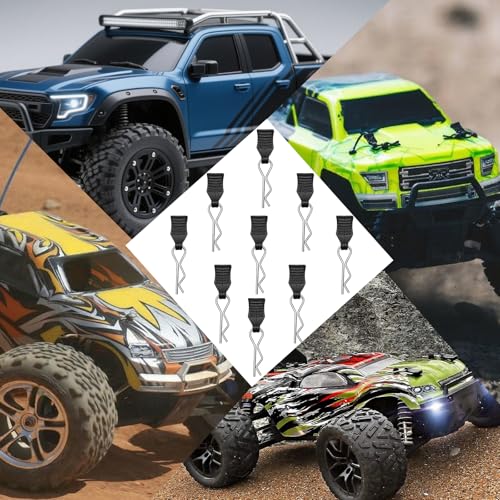 30 Stück RC Karosserie Clips,Karosserieklammern RC für 1/8,1/10,1/12,1/14, 1/16,RC Körper Shell Pin,Fernsteuerungs Car Ersatzteile (Stil 1)
