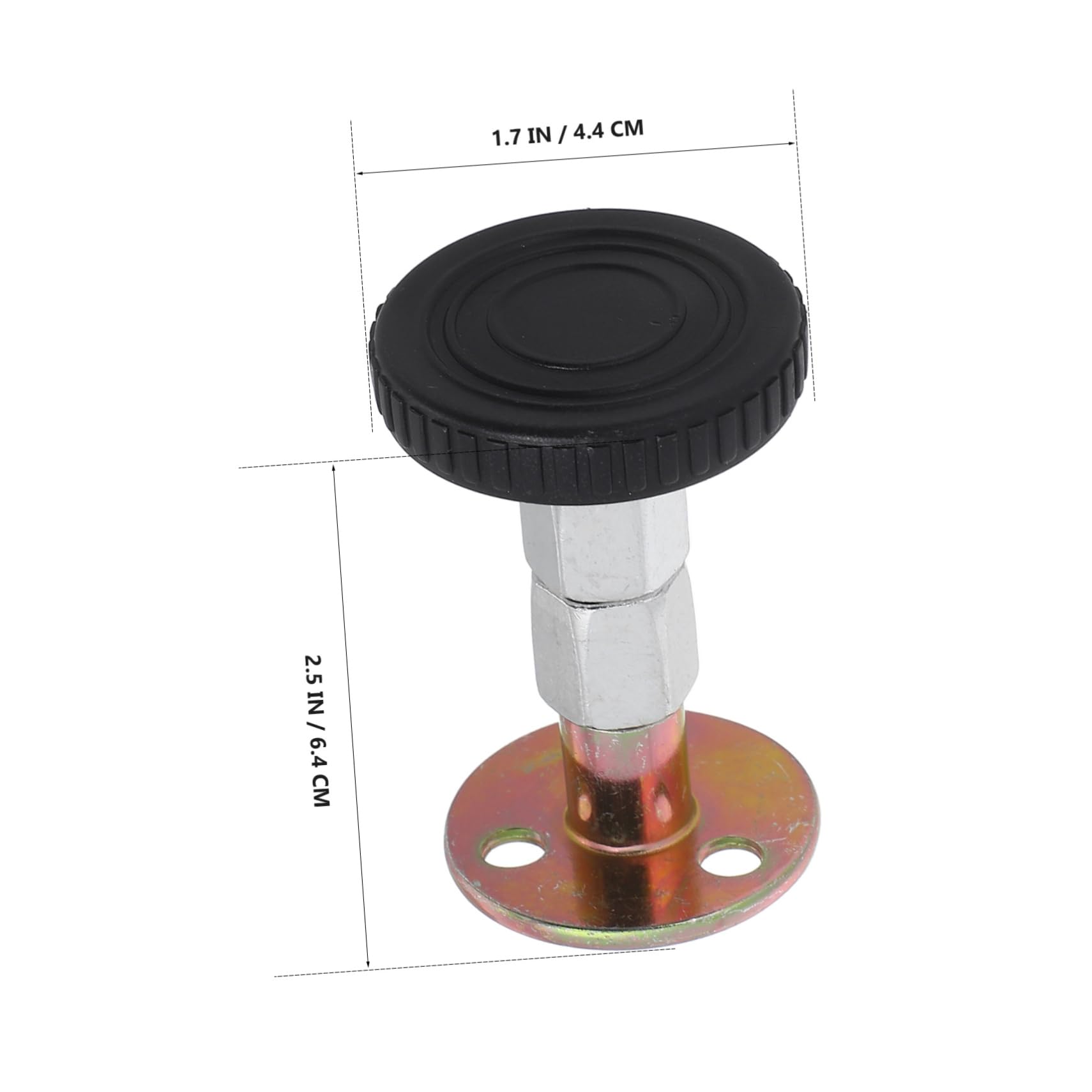 PRETYZOOM 4pcs Bedside Anchor Anti-Shake Tool for Sofas Headboard Anti-Shake Tool Wall Support for Headboards Cabinet Anti-Shake Stopper Anti-Shake Headboard Support Silver Iron