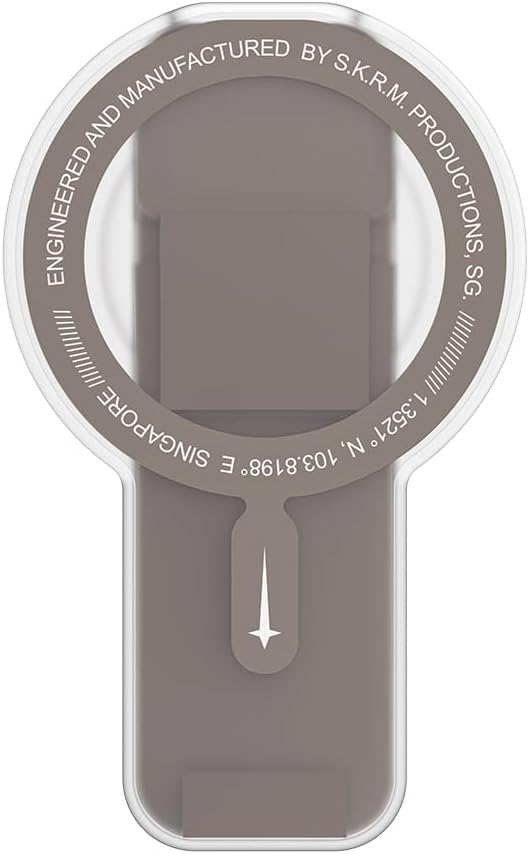 SKINARMA Arch XE PHAZE Magnetic Smart Grip-Stand (Champagne)