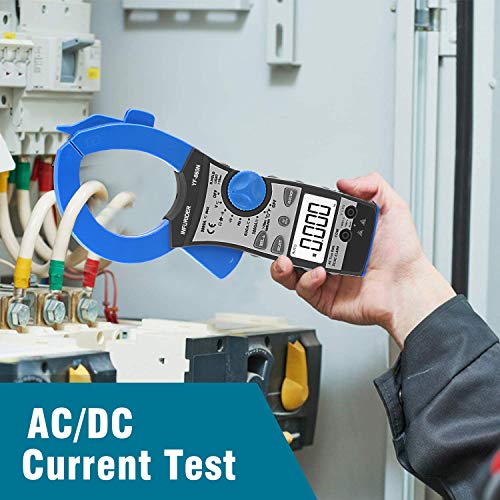 Digital Clamp Meter Infurider Yf-860N T-Rms 6000 Display Auto-Range, Multimeter Amp Volt Tester, Accurate Measure For Ac/Dc Current, Voltage, Ohm, Hz, Capacitance, Resistance,Temp, Duty Cycle #TOP6