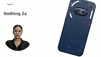 Nothing Phone (2a) 5G (Blue, 8GB RAM, 128GB Storage) | 6.7