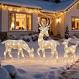 Matériaux durables et résistants aux intempéries : Fabriqué en acrylique de qualité supérieure, ce renne de Noël éclairé allie durabilité et résistance. Il peut être placé en plein air (cour, jardin) sans craindre la lumière du soleil, la pluie ou le vent – son matériau robuste préserve sa forme et son éclat même dans des conditions météorologiques variables.