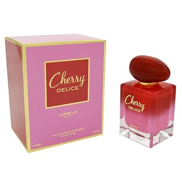 Johan B Cherry Delice Eau De Parfum Spray للنساء ، 2.8 أونصة
