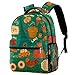 Produktbild Rucksack Vintage Retro Paris Eiffelturm Love Cake Schultasche Rucksack Reise Casual Daypack für Frauen Teenager Mädchen Jungen