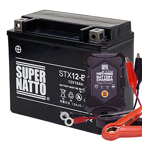 �o�C�N�o�b�e���[�[�d��+STX12-BS�Z�b�g����YTX12-BS�Ɍ݊��������T�[�d��E�X�[�p�[�i�b�g