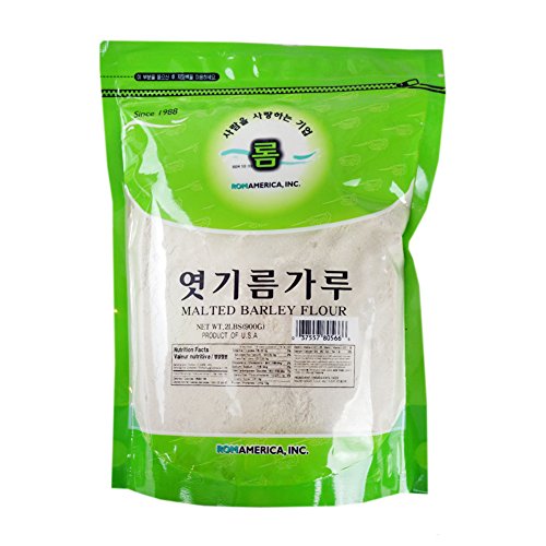 ROM AMERICA [ 2lb ] Malted Barley Flour Malt Powder Diastatic 엿기름 가루
