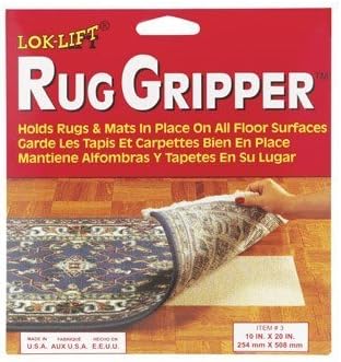 Vantage 3 - Tira de agarre para alfombra de 10 pulgadas de largo x 20 pulgadas de ancho