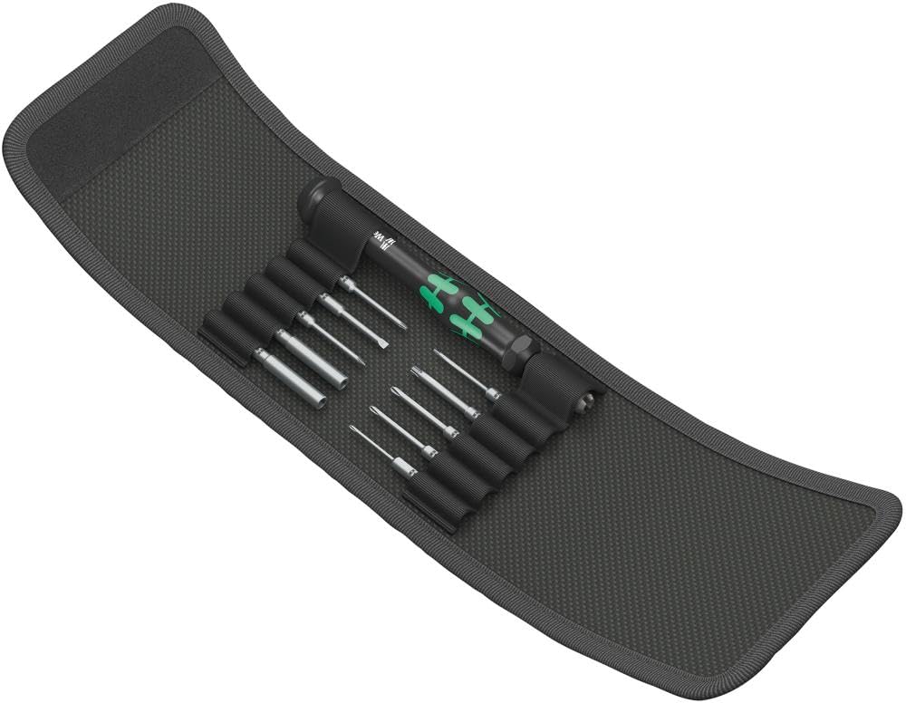 Wera Kraftform Kompakt Micro 11 Electronics 1 - Cacciavite elettronico e fine 5/32 (4 mm) HIOS, 5/32 (4 mm)