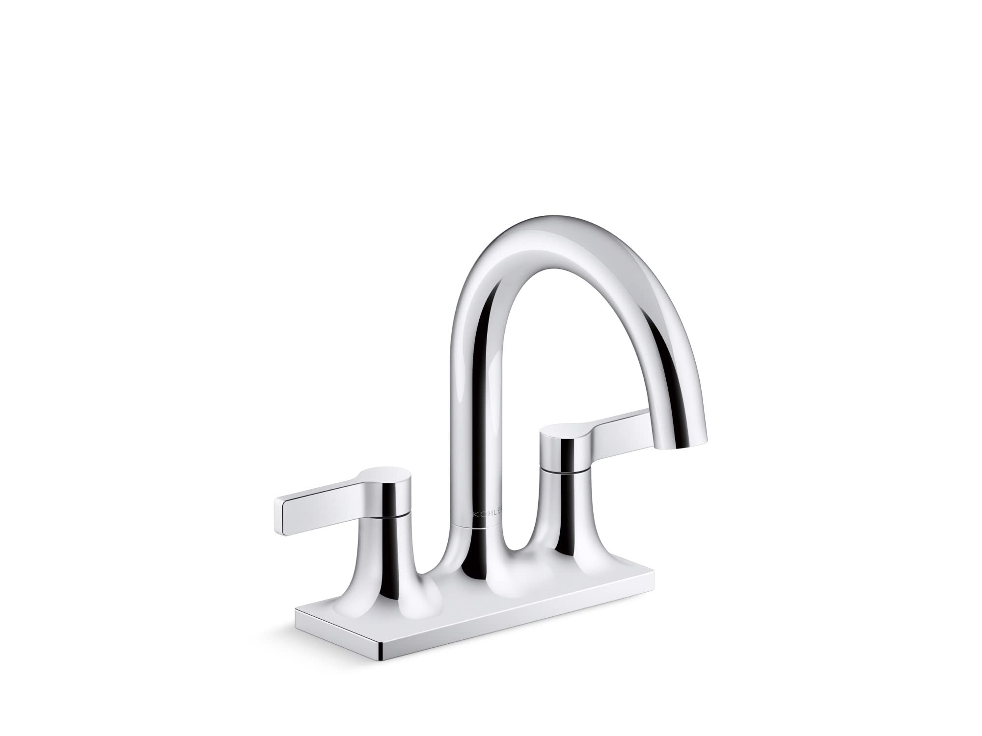 Robinet d'évier Kohler Venza 28124-4K-CP mitigeur de salle de bain chromé poli 1,0 gpm