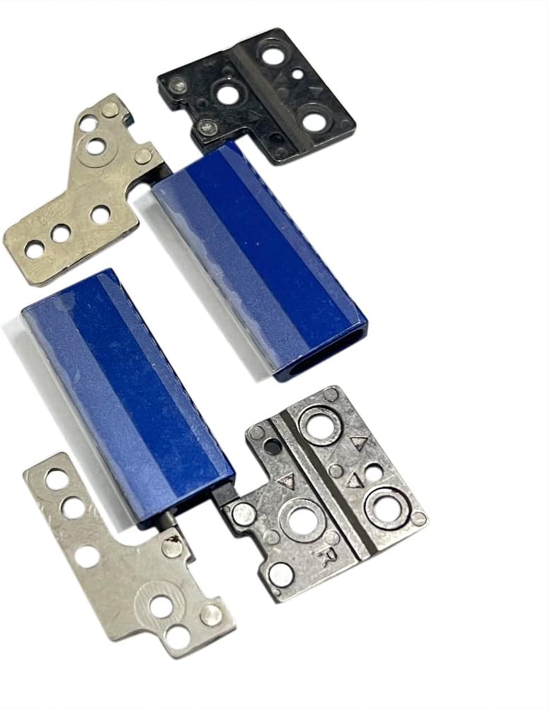 GinTai Laptop LCD Screen Shaft Hinges Axis Right + Left Set Replacement for Samsung Galaxy Book Flex 930QCG NP930QCG NT930QCG （Blue）