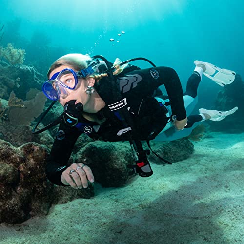 SCUBAPRO Litehawk Diving BCD with Balanced Power Inflator (Extra Large/2XL, Black/Blue) by SCUBAPRO - Image 2