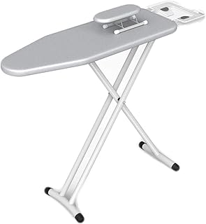 Tabla De Planchar De Soporte Blanco, Longitud Expandida 120 CM Rejilla De Planchar Plegable Dormitorio De Hotel Lavadero Mesa De Planchar (Color : B, Size : 110 * 31 * 86CM)