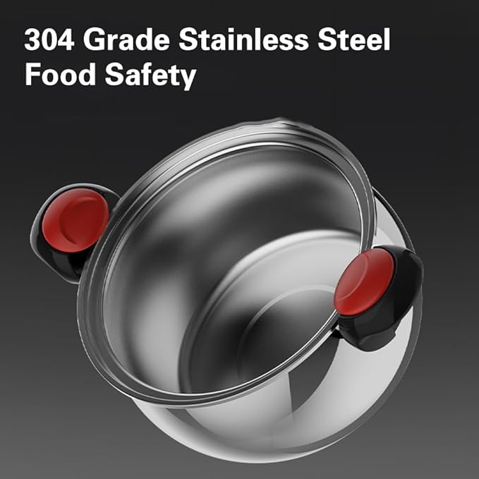 Olla a Presión Acero Inoxidable 7L Xgxoz miniatura 7