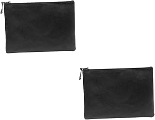 Didiseaon 2 Peças Porta Documentos De Viagem Bolsa De Dinheiro Resistente Ao Fogo Armário De Arquivo À Prova De Fogo Sacos De Documentos Seguros Organizador De Documentos Bolsa De