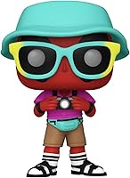 Vista 2 de Funko Pop! Marvel: Deadpool - Tourist - Figura de vinilo coleccionable - Idea de regalo - Producto oficial - para niños y adultos - Marvel Fans