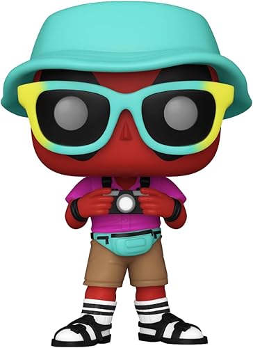 Miniatura 2 de Funko Pop! Marvel: Deadpool - Tourist - Figura de vinilo coleccionable - Idea de regalo - Producto oficial - para niños y adultos - Marvel Fans -