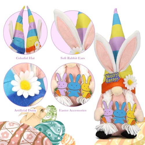 Easterdecorationseasterbunnygnomesdecorationsforhomeindoortieredtrayofficedeskeasterdecorspringeasterrabbitcenterpiecetabledecorationsfunnyeastergiftsforwomenmom Urban Country Home Decor Easter decorations easter bunny gnomes decorations for home indoor tiered tray office desk easter decor spring easter rabbit centerpiece table decorations funny easter gifts for women mom urban country home decor