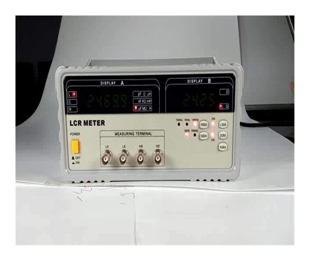 DISIROU Digital LCR Meter 10KHz MCH-2811C 100Hz-10KHz Testing Meter, L-Q, C-D, R-Q Test Used in Energy, Power Industry, Scientific researc