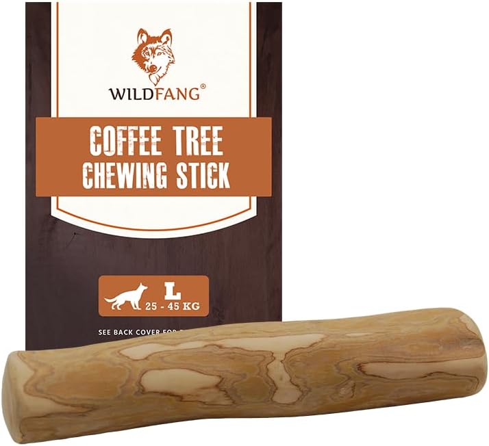 Wildfang®Coffee Wood Dog Chew LargeNatural Wood Stick for Dogs, Wood Dog Chew Toy