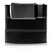 SlideBelts Men's Onyx Premium Full Grain Leather with Gunmetal Buckle