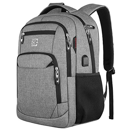 Business Anti Theft Laptop Backpack with USB Port