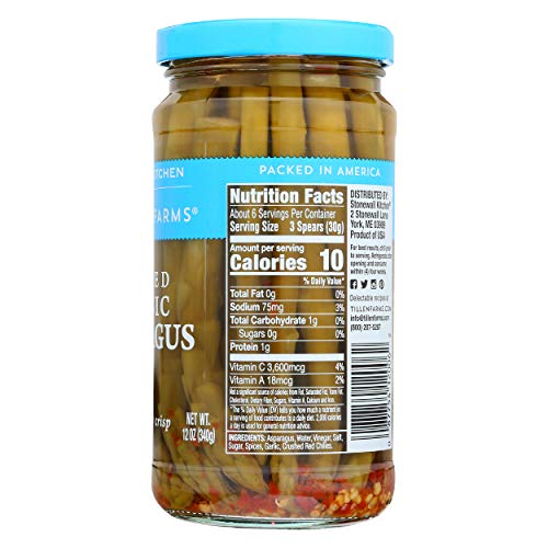 Tillen Farms Spicy Pickled Asparagus, 12 oz
