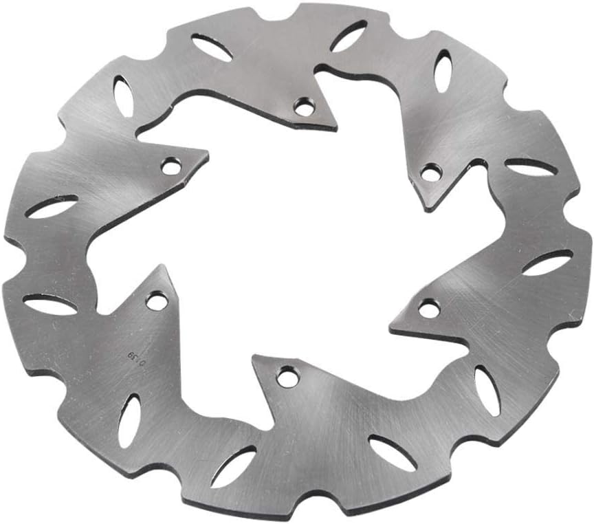 Chcury1 Stainless Steel Rear Brake Disc Rotor Solid Black For JUNIOR SS 350 91-92 MONSTER 400 94-06