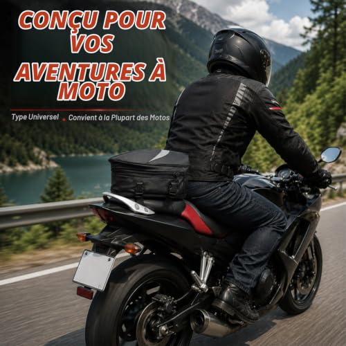 JFG RACING Sac à Queue de Moto, pour Moto Sportive Motocross Enduro – vue 6