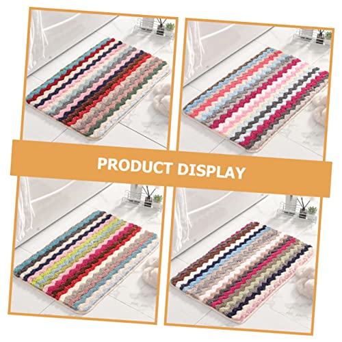 Tapis de sol pour chambre en polyester antidérapant et design