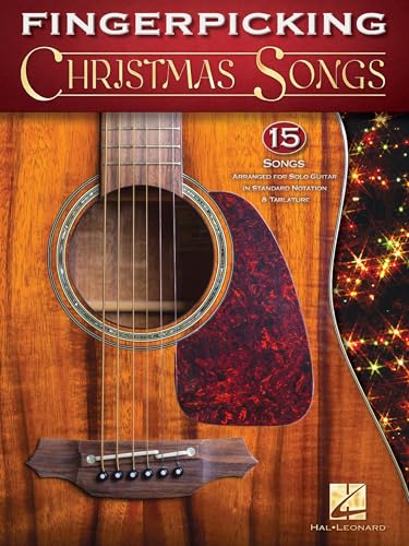 Fingerpicking - Christmas Songs for Solo Guitar | Holiday Guitar Sheet Music Book with TAB for Intermediate Players | 15 Fingerstyle Arrangements in ... Guitar Songbook (Fingerpicking Guitar)