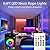 httpsmp 6.6FT Neon Rope Lights,Flexible Led Light Control with App/Remote,Multiple Modes,IP67 Outdoor Waterproof,Music Sync Strip for Bedroom