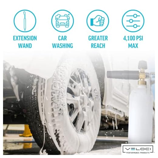 MTM Hydro 20" Pressure Washer Extension Wand