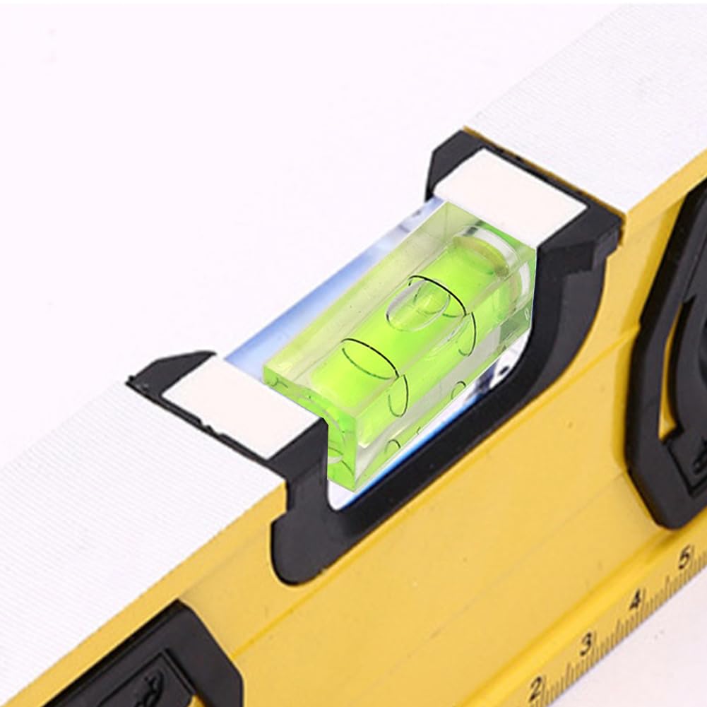 Piccola Livella A Bolla, Livella A Bolla Tipo T, Mini Livella In Plastica Livella Tascabile Mini Livella A Bolla Accessorio Per Camper O Roulotte 58x43x13mm 3 Pezzi 87066240
