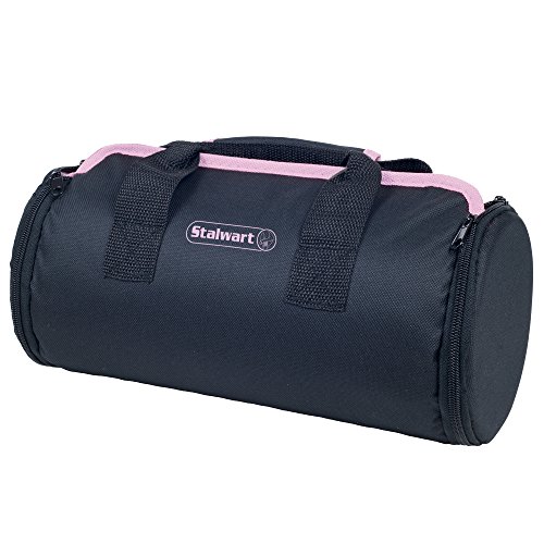 Household Hand Tools, 86 Piece Tool Set With Roll-Up Bag By Stalwart, (Hammer, Wrench Set, Screwdriver Set, Pliers) - Great For The Home Or Car - Pink #TOP1