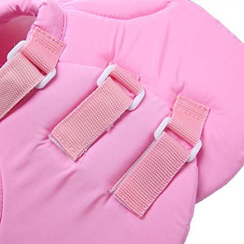Image of Elizabethan Collar, Soft & Waterproof Grooming Recovery Protective Adjustable Collar for Puppy & Small Medium Dogs (M Neck:11-13in, Pink)