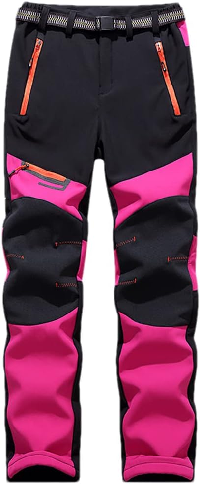 Camping Hiking Pants Men Women Warm Fleece Lining Sport Trekking Skiing Trousers